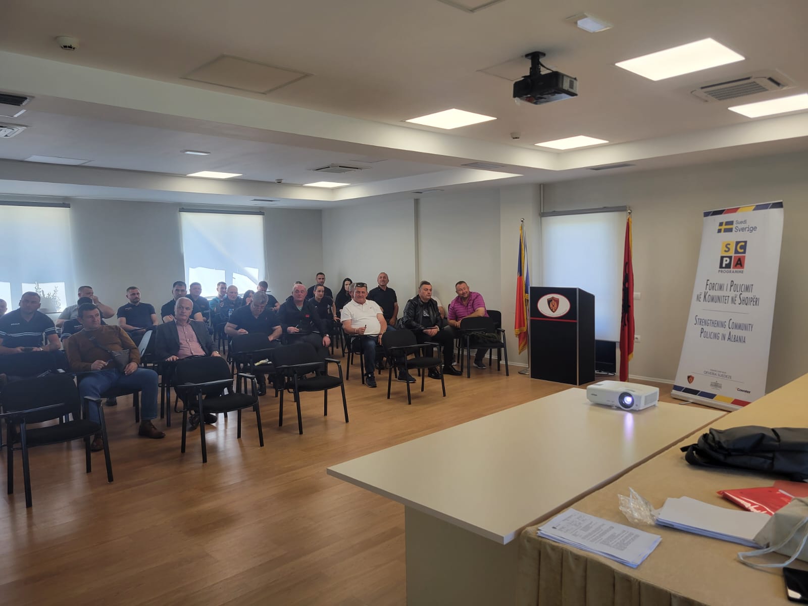 Training of the General Patrol Officers and Command and Control Room Staff on Community Policing Implementation – Shkodra Local Police Directorate