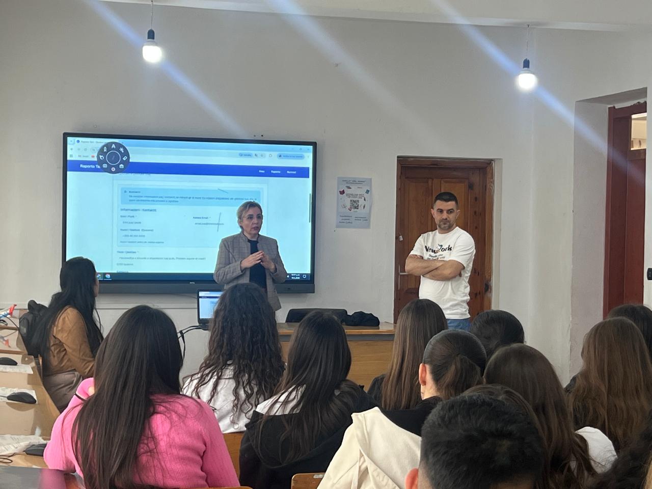 Activity from the Grant Scheme – “Report Now” Platform – Elbasan